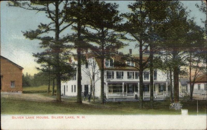 Silver Lake House NH c1910 Postcard