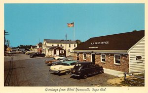 Post Office and Great Island Shopping Center West Yarmouth, Massachusetts USA...