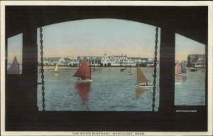 Nantucket MA The White Elephant c19190 Detroit Publishing Postcard