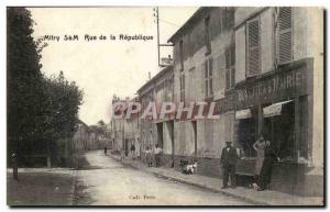 Postcard Old Mitry Rue de la Republique