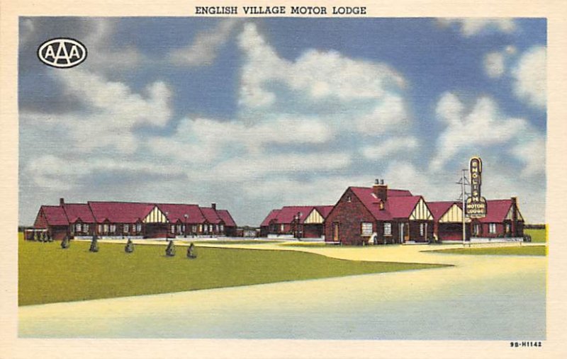 English Village motor Lodge On US Highway 54 Wichita Kansas