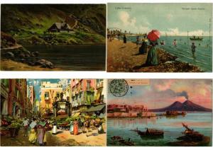 ITALIE  ITALY LITHO LITHOGRAPHY 350 CPA Pre - 1920