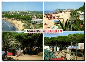 Postcard Modern Camping Altafulla Tarragona