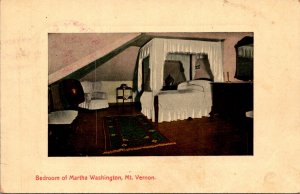 Virginia Mount Vernon Bedroom Of Martha Washington 1915