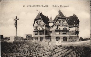 CPA MERLIMONT-Plage-Chálets Normands (44036)