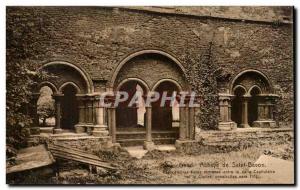 Postcard Old Ghent Abbey of Saint Bavo