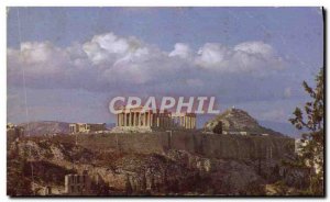 Old Postcard Greece Athens The Acropolis