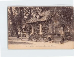 Postcard Le Boudoir du Hameau de Trianon, Versailles, France