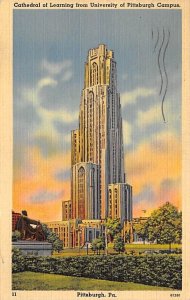 Cathedral of Learning, University of Pittsburgh Campus  Pittsburgh, Pennsylva...