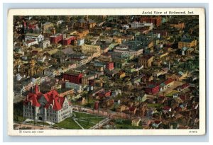 c1915-20s Arial View Of Richmond Ind. Postcard P96