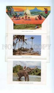 164017 Greetings from CEYLON Negombo Sigiriya SET of 9 cards