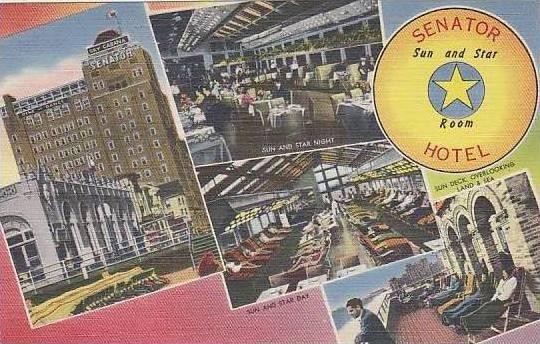 New Jersey Atlantic City Senator Sun And Star Room Hotel