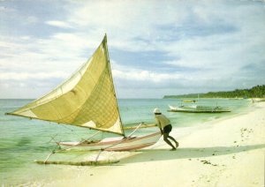 PC PHILIPPINES, BORACAY ISLAND, Modern Postcard (b43142)