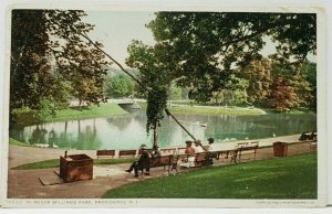 Rhode Island In Rodgers Park Providence R.I. Postcard I14