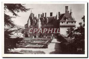 Old Postcard Chateau de Langeais