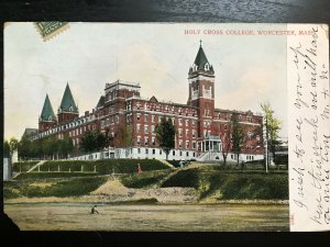 Vintage Postcard 1906 Holy Cross College, Worcester, Massachusetts (MA)