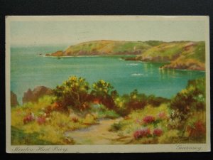 Channel Island GUERNSEY Moulin Huet Bay c1930s Postcard