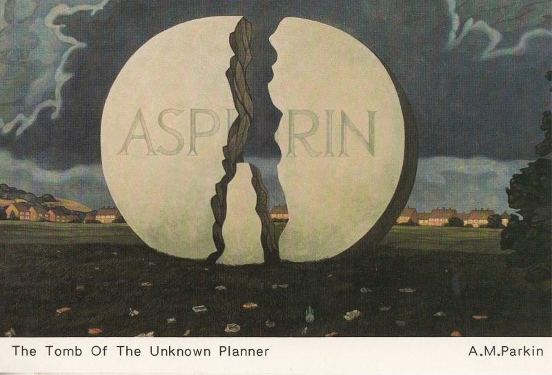 Aspirin The Tomb Of The Unknown Planner Postcard