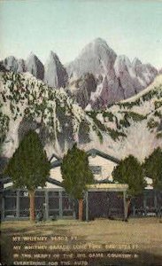 Mt. Whitney, California, CA Postcard