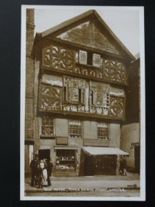 CHESTER SHOP FRONTS Lower Bridge Street M.NOLAN & A.CARTWRIGHT c1906 RP Postcard