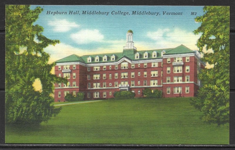 Vermont, Middlebury - Hepburn Hall - Middlebury College  - [VT-052]