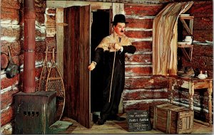 Charley Chaplin The Gold Rush Movieland Wax Museum Buena Park Postcard