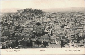 Greece Athens Panorama Vintage Postcard C207