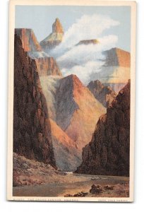 Grand Canyon Arizona AZ Postcard 1915-1930 After Painting by Chris Jorgenson
