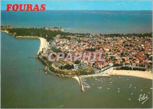 Modern Postcard View Fouras City Generale The Port and basically the Grande P...