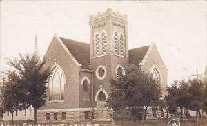 South Dakota Mitchell Congregational Church Real Photo