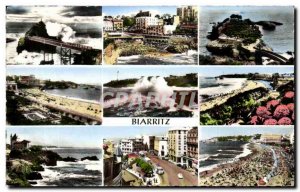 Modern Postcard Biarritz Rocher de la Vierge