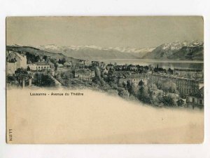 3080123 SWITZERLAND Lausanne Avenue du Theatre Vintage PC