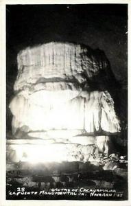 Mexico, Grutas De Cacanvamilpa National Park, Lafuente Monumental,  No. 28, RPPC