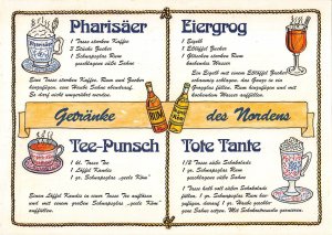 US4098 Pharisaer Eiergrog, Tee-Punsch, Tote Tante  food recipe