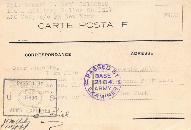 LPD83 Tindja Ferryville La Gare  Postcard