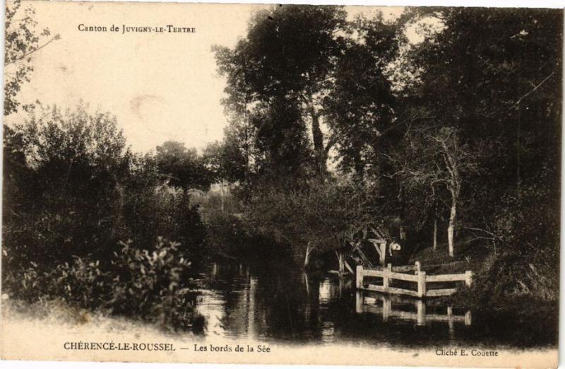 CPA Canton de Juvigny-le-Tertre Clerence-le-Roussel Les bords de... (246053)