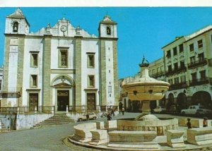 Portugal Postcard - Evora - Praca Do Geraldo e Lgreja De Santo Anta - Ref TZ6589