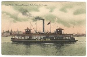 Ferry LUDLOW, 1905, St. John, NB