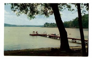 NY - Catskills, Liberty. Peaceful Lake View