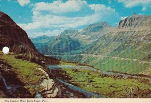 The Garden Wall From Logan Pass Glacier National Park Montana