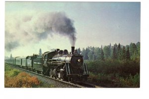 Steam Fan Special Northern Ontario Railway Train, North Bay, Ontario,