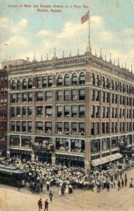 Corner of Main & Douglas Ave.  - Wichita, Kansas KS  