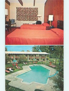 Unused Pre-1980 PARADISE MOTOR INN MOTEL Bennington Vermont VT s5549