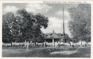 MAMMOTH SPRING , Arkansas, 1940s ; Boys Camp