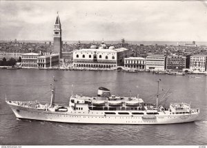 RP: VENICE , Italy , 1966 ; Ocean Liner ADRIATICA