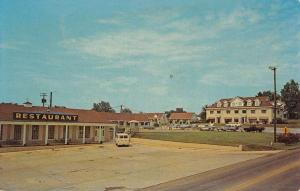 Batesville Arkansas Powells Motel Street View Vintage Postcard K52932 