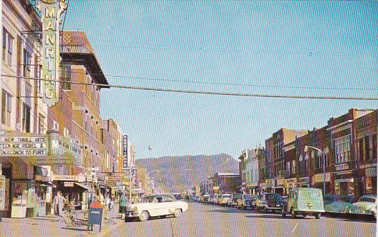 Kentucky Middlesboro Main Street Looking East