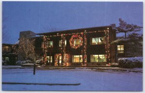 Wilson Lodge Oglebay Wheeling WV Festival of Lights Holiday Postcard