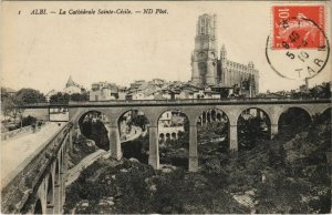 CPA ALBI La Cathedrale Sainte-Cecile (1087417)