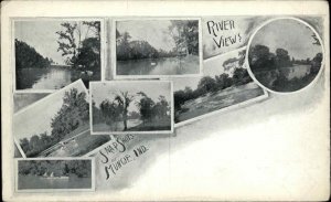 Muncie Indiana IN Multi View c1910 Postcard